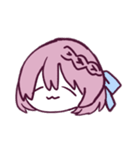 あかげみつあみのしゃしんかこう（個別スタンプ：5）