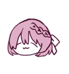 あかげみつあみのしゃしんかこう（個別スタンプ：8）