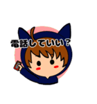 猫耳パーカー女子の日常『夏』スタンプ（個別スタンプ：9）