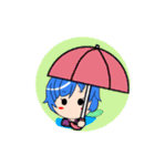 猫耳パーカー女子の日常『夏』スタンプ（個別スタンプ：23）