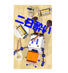 ロボットTickTack 酒飲み用BIGスタンプ（個別スタンプ：9）