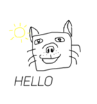 フレンチブルドッグ 日常（個別スタンプ：1）