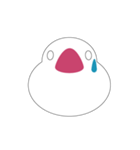 白文鳥は喋りません（個別スタンプ：3）