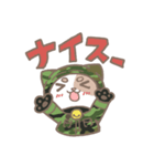 PVP好きな人用_ネコ兵スタンプ（個別スタンプ：3）