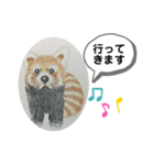 あらいぐまの絵（個別スタンプ：8）