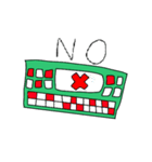 ニコーボのスタンプ1（個別スタンプ：3）