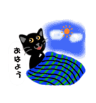 黒猫クロクロ（個別スタンプ：32）