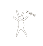 本音で生きるウサギ【台湾版】中国語繁体字（個別スタンプ：31）