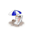 女子の夏遊び（個別スタンプ：11）
