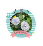 お花でお話！（個別スタンプ：3）