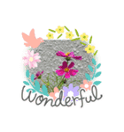 お花でお話！（個別スタンプ：4）