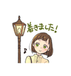 天使と悪魔と人間のスタンプ（個別スタンプ：37）