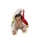もうすぐ1歳のりまちゃん（個別スタンプ：1）