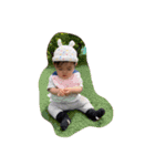 もうすぐ1歳のりまちゃん（個別スタンプ：16）