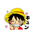 【ONE PIECE】 キュンとくるスタンプ（個別スタンプ：1）