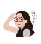 美娜子！！リターンズ（個別スタンプ：35）