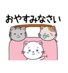 大人の毎日使える敬語♡かわいいシンプル猫（個別スタンプ：4）