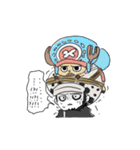 ONE PIECE ゆるファルガー・ロースタンプ（個別スタンプ：5）