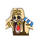 ONE PIECE-ウソップのツッコミスタンプ（個別スタンプ：26）