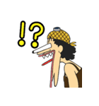 ONE PIECE-ウソップのツッコミスタンプ（個別スタンプ：36）