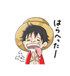 ONE PIECE ふだん使う用スタンプ（個別スタンプ：4）