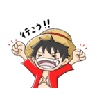 ONE PIECE ふだん使う用スタンプ（個別スタンプ：10）