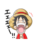 ONE PIECE ふだん使う用スタンプ（個別スタンプ：20）