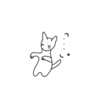 猫と言えば猫。（個別スタンプ：36）