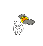猫と言えば猫。（個別スタンプ：39）