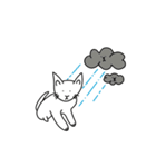 猫と言えば猫。（個別スタンプ：40）