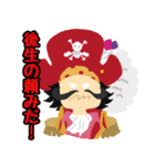 ONE PIECE 可愛いけど男らしい返事スタンプ（個別スタンプ：9）