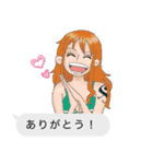 【ONE PIECE】フキダシ＆フレームのスタンプ（個別スタンプ：11）