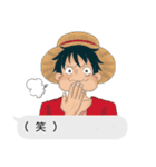 【ONE PIECE】フキダシ＆フレームのスタンプ（個別スタンプ：25）