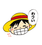 A7ICEの毎日使えるONE PIECE（個別スタンプ：26）