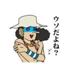 ONE PIECE ウソで固めたスタンプ（個別スタンプ：5）