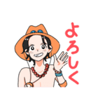 ONE PIECE レディ多めスタンプ（個別スタンプ：9）