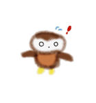 フクロウの福福スタンプ（個別スタンプ：8）