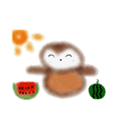 フクロウの福福スタンプ（個別スタンプ：14）