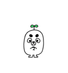 白もぐらの子（個別スタンプ：12）