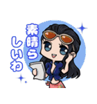 ちみっとONE PIECEガールズ（個別スタンプ：1）