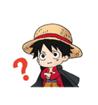 ONE PIECE 日常ミニキャラスタンプ（個別スタンプ：1）