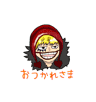 ONE PIECE私の好きキャラ（個別スタンプ：3）