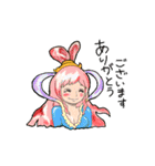 ONE PIECE私の好きキャラ（個別スタンプ：5）
