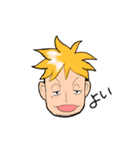 ONE PIECE私の好きキャラ（個別スタンプ：34）