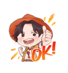 ONE PIECE にぎやかスタンプ（個別スタンプ：1）