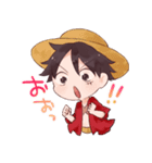 ONE PIECE にぎやかスタンプ（個別スタンプ：2）