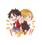 ONE PIECE にぎやかスタンプ（個別スタンプ：10）