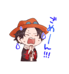 ONE PIECE にぎやかスタンプ（個別スタンプ：16）