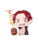 ONE PIECE にぎやかスタンプ（個別スタンプ：24）