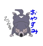 タスマニアデビルのタケオ君（個別スタンプ：2）